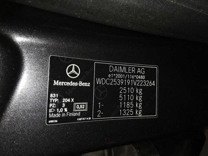 Photo 11 VIN: WDC2539191V223264 - MERCEDES-BENZ GLC 300 D 4MATIC 