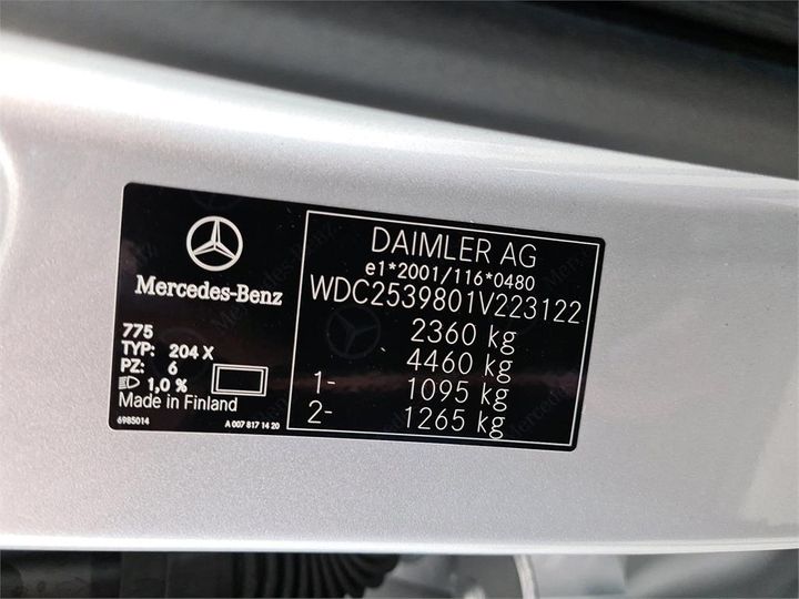 Photo 8 VIN: WDC2539801V223122 - MERCEDES-BENZ GLC 200 