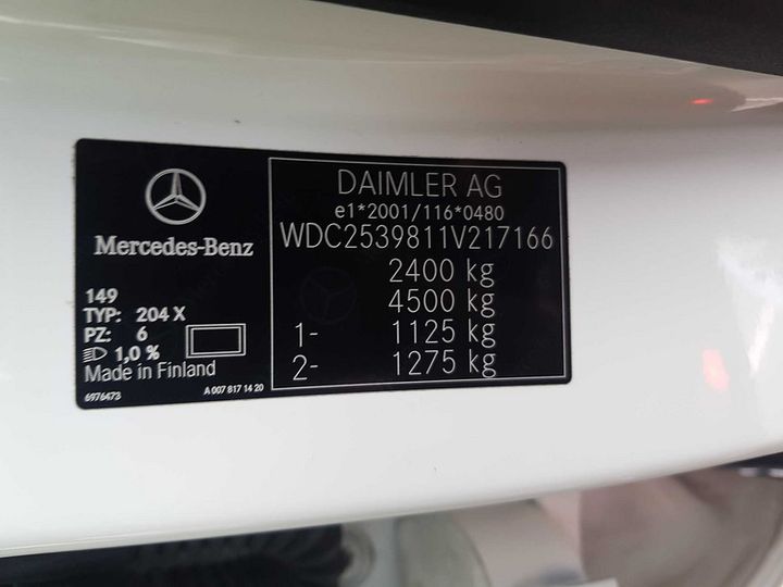 Photo 8 VIN: WDC2539811V217166 - MERCEDES-BENZ GLC 