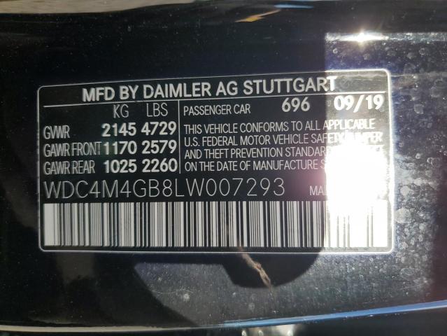 Photo 12 VIN: WDC4M4GB8LW007293 - MERCEDES-BENZ GLB 250 