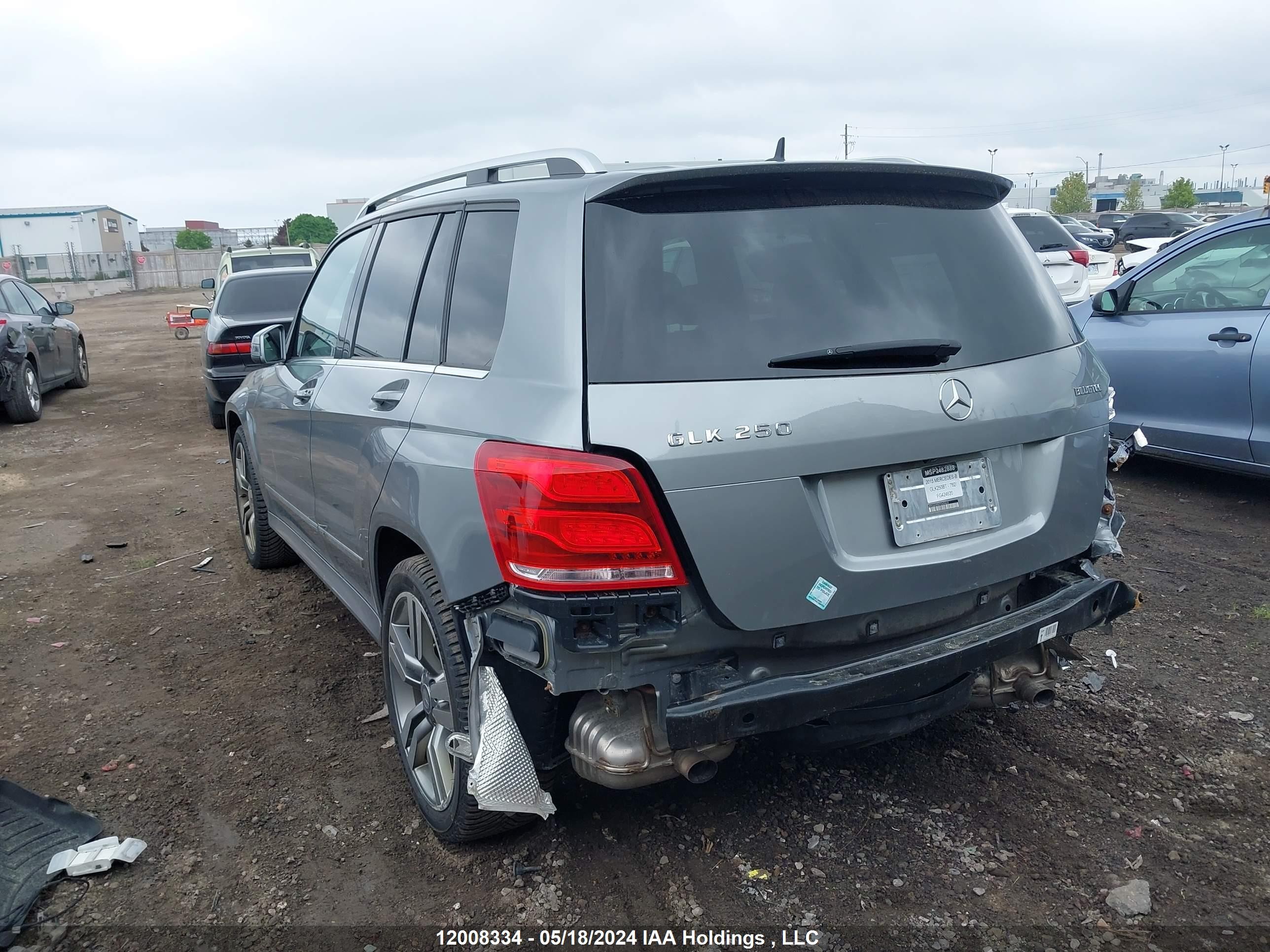 Photo 2 VIN: WDCGG0EB2FG424620 - MERCEDES-BENZ GLK-KLASSE 