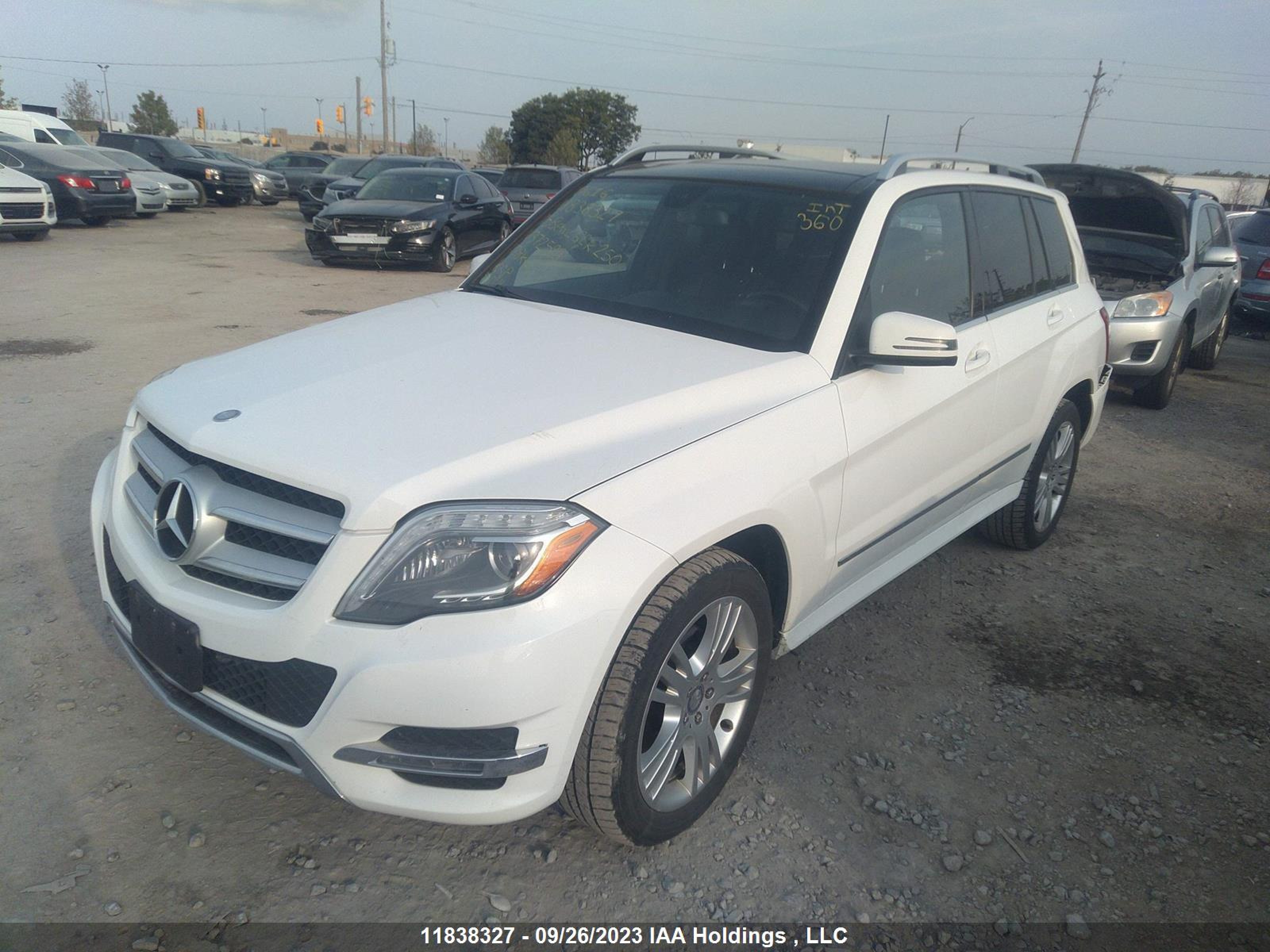 Photo 1 VIN: WDCGG0EB4FG372598 - MERCEDES-BENZ GLK-KLASSE 