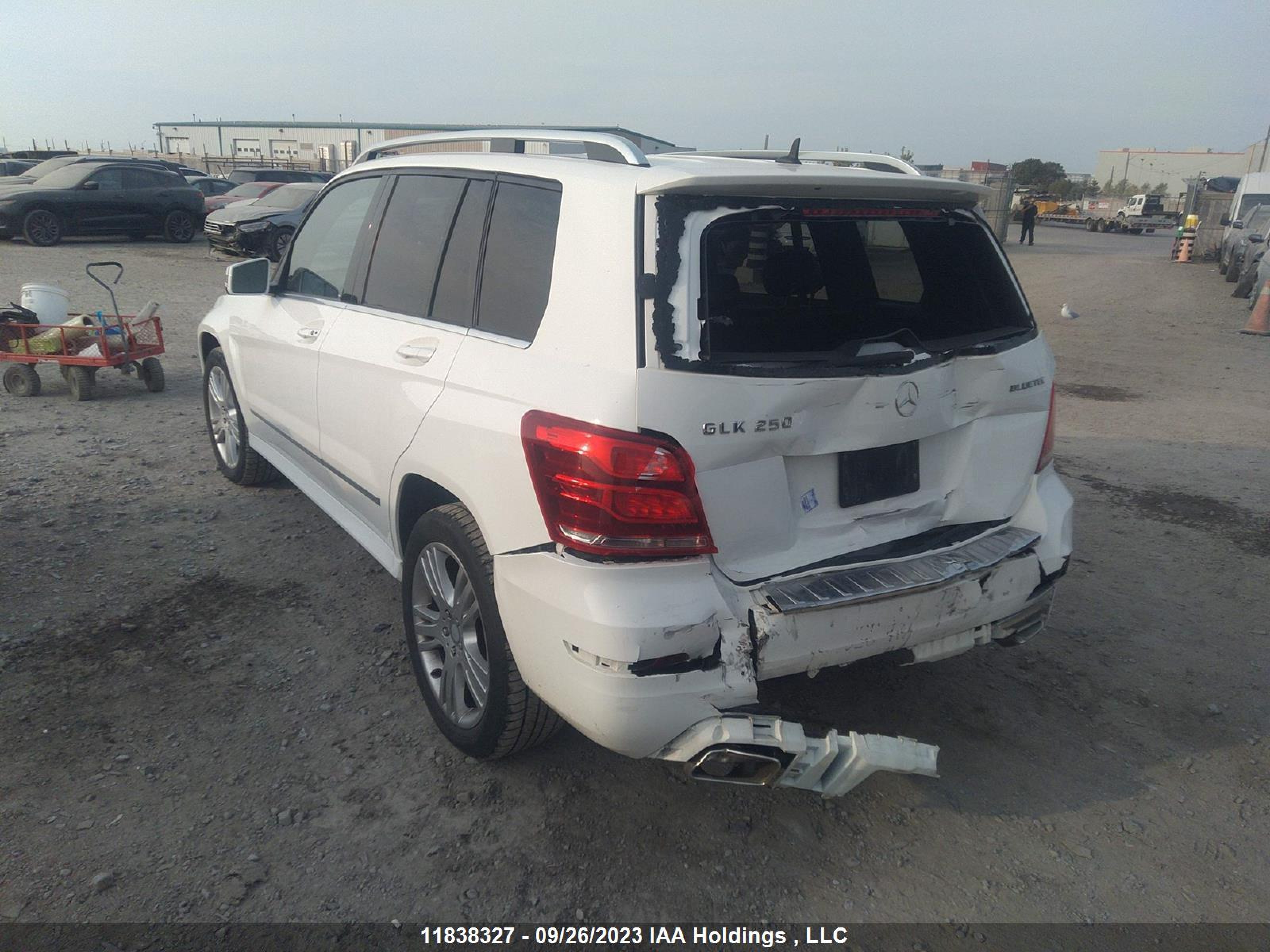 Photo 2 VIN: WDCGG0EB4FG372598 - MERCEDES-BENZ GLK-KLASSE 