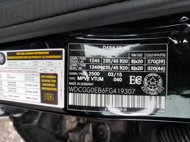 Photo 9 VIN: WDCGG0EB6FG419307 - MERCEDES-BENZ GLK 250 BL 