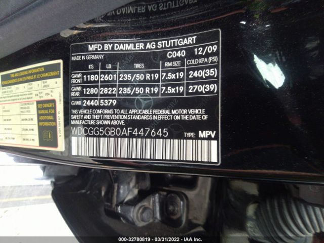 Photo 8 VIN: WDCGG5GB0AF447645 - MERCEDES-BENZ GLK-CLASS 