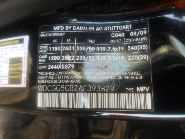 Photo 9 VIN: WDCGG5GB2AF393829 - MERCEDES-BENZ GLK 350 