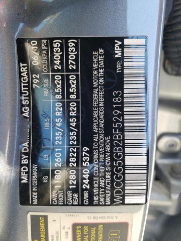 Photo 12 VIN: WDCGG5GB2BF529183 - MERCEDES-BENZ GLK 350 