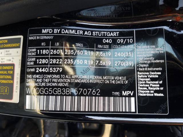 Photo 9 VIN: WDCGG5GB3BF570762 - MERCEDES-BENZ GLK 350 