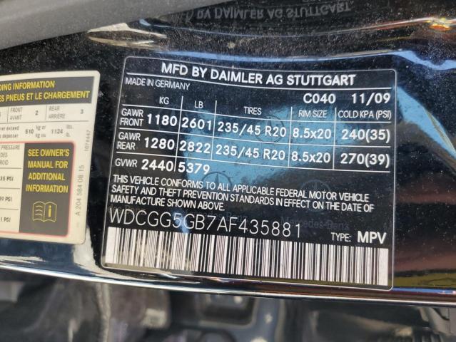 Photo 12 VIN: WDCGG5GB7AF435881 - MERCEDES-BENZ GLK-CLASS 