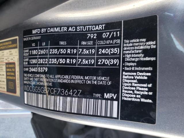 Photo 9 VIN: WDCGG5GB7CF736427 - MERCEDES-BENZ GLK 350 