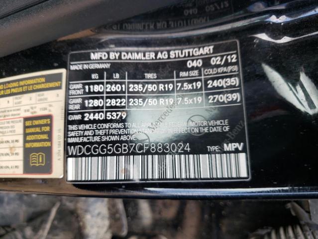 Photo 9 VIN: WDCGG5GB7CF883024 - MERCEDES-BENZ GLK 350 