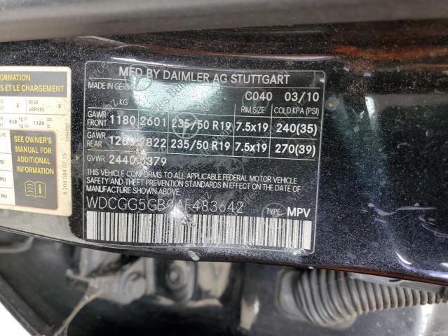 Photo 12 VIN: WDCGG5GB9AF483642 - MERCEDES-BENZ GLK 350 