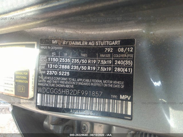 Photo 8 VIN: WDCGG5HB2DF991857 - MERCEDES-BENZ GLK-CLASS 