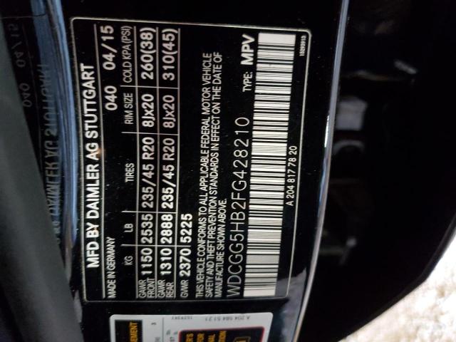 Photo 12 VIN: WDCGG5HB2FG428210 - MERCEDES-BENZ GLK 350 