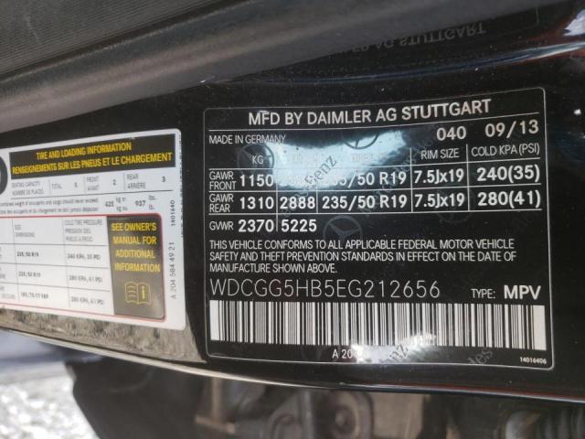 Photo 9 VIN: WDCGG5HB5EG212656 - MERCEDES-BENZ GLK 350 