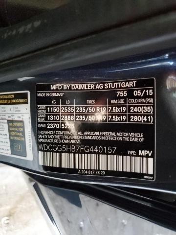 Photo 11 VIN: WDCGG5HB7FG440157 - MERCEDES-BENZ GLK-CLASS 