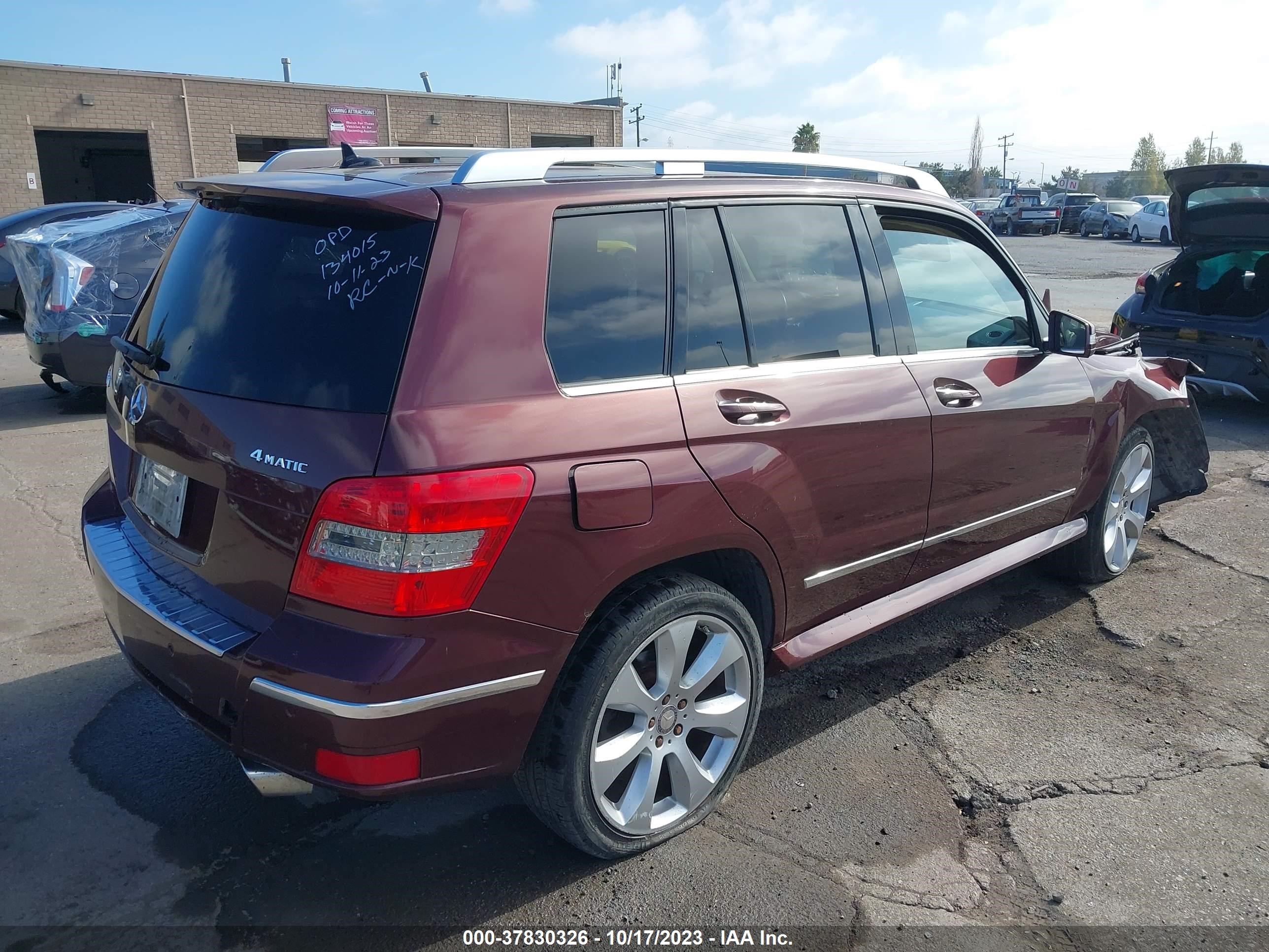 Photo 3 VIN: WDCGG8HB0AF379671 - MERCEDES-BENZ GLK-KLASSE 