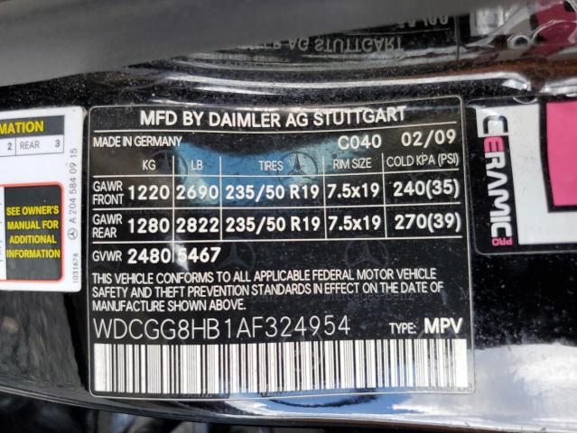 Photo 12 VIN: WDCGG8HB1AF324954 - MERCEDES-BENZ GLK 350 4M 