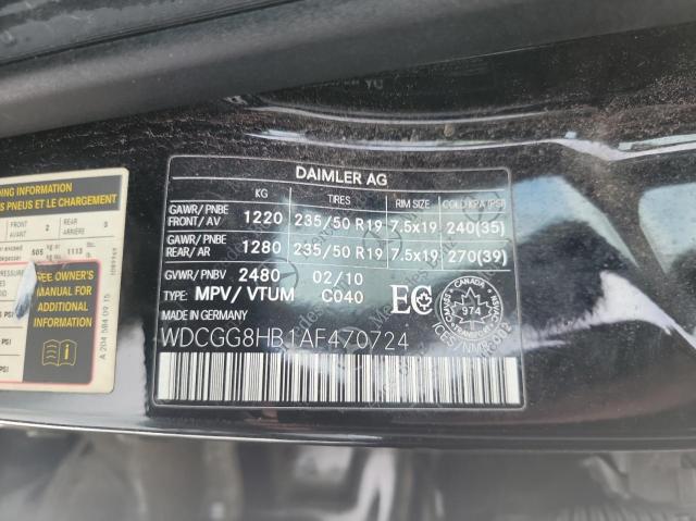 Photo 9 VIN: WDCGG8HB1AF470724 - MERCEDES-BENZ GLK 350 4M 