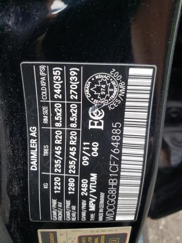 Photo 12 VIN: WDCGG8HB1CF764885 - MERCEDES-BENZ GLK 350 4M 