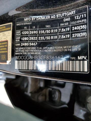 Photo 11 VIN: WDCGG8HB3CF836167 - MERCEDES-BENZ GLK 350 4M 