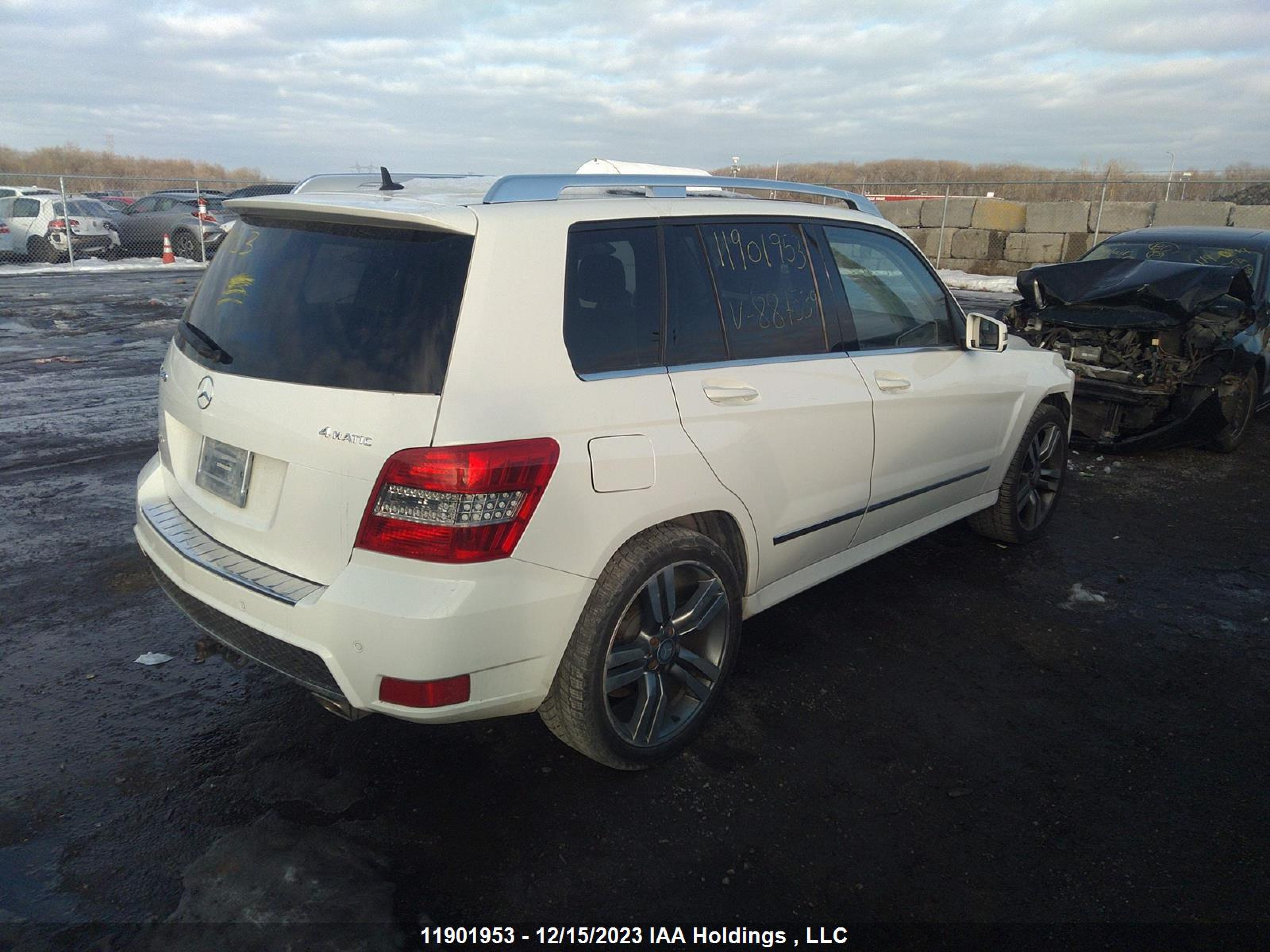 Photo 3 VIN: WDCGG8HB5CF887539 - MERCEDES-BENZ GLK-KLASSE 