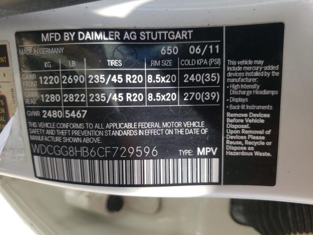 Photo 9 VIN: WDCGG8HB6CF729596 - MERCEDES-BENZ GLK 350 4M 