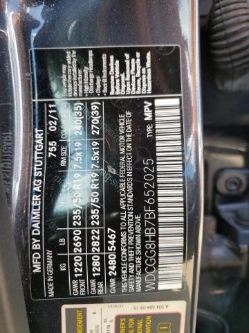 Photo 9 VIN: WDCGG8HB7BF652025 - MERCEDES-BENZ GLK 350 4M 