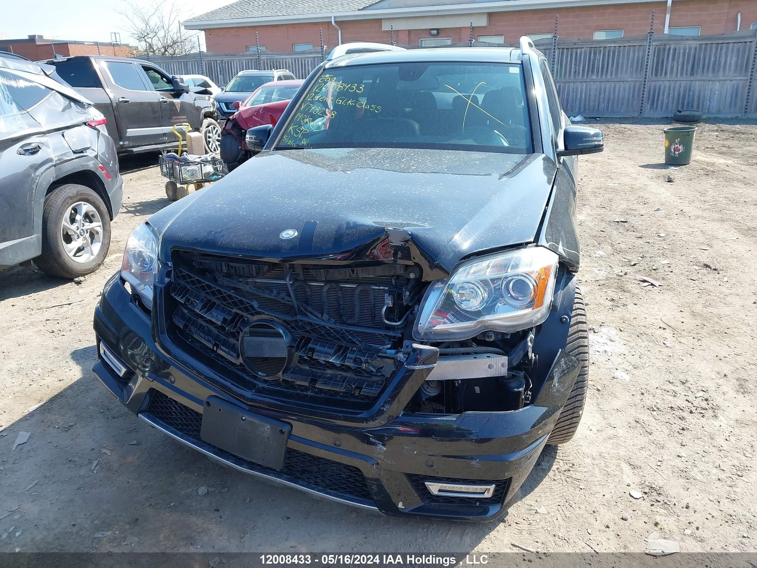 Photo 12 VIN: WDCGG8HB9CF748238 - MERCEDES-BENZ GLK-KLASSE 