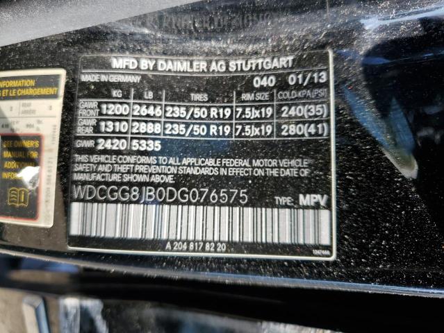 Photo 13 VIN: WDCGG8JB0DG076575 - MERCEDES-BENZ GLK 350 4M 