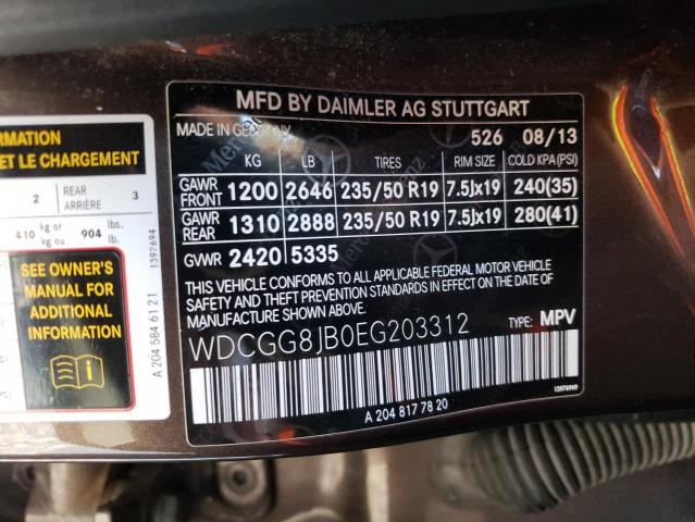 Photo 13 VIN: WDCGG8JB0EG203312 - MERCEDES-BENZ GLK 350 4M 