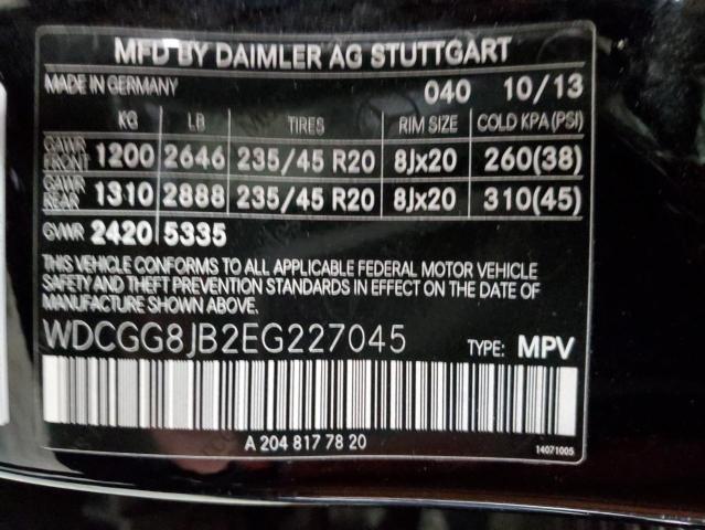 Photo 12 VIN: WDCGG8JB2EG227045 - MERCEDES-BENZ GLK 350 4M 