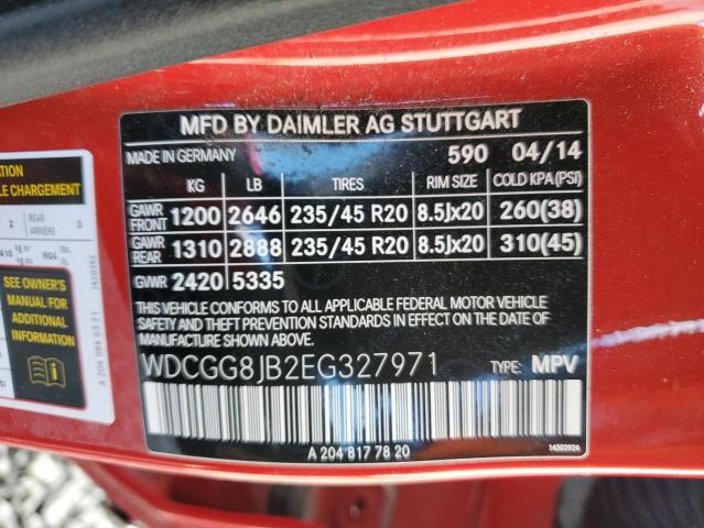 Photo 12 VIN: WDCGG8JB2EG327971 - MERCEDES-BENZ GLK 350 4M 