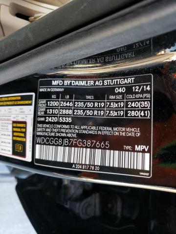 Photo 9 VIN: WDCGG8JB7FG387665 - MERCEDES-BENZ GLK 350 4M 