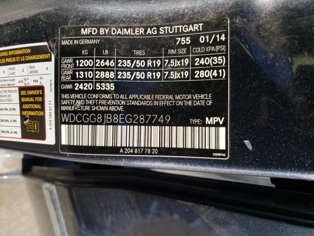 Photo 11 VIN: WDCGG8JB8EG287749 - MERCEDES-BENZ GLK 350 4M 