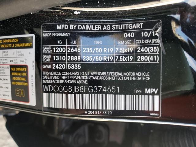 Photo 9 VIN: WDCGG8JB8FG374651 - MERCEDES-BENZ GLK 350 4M 