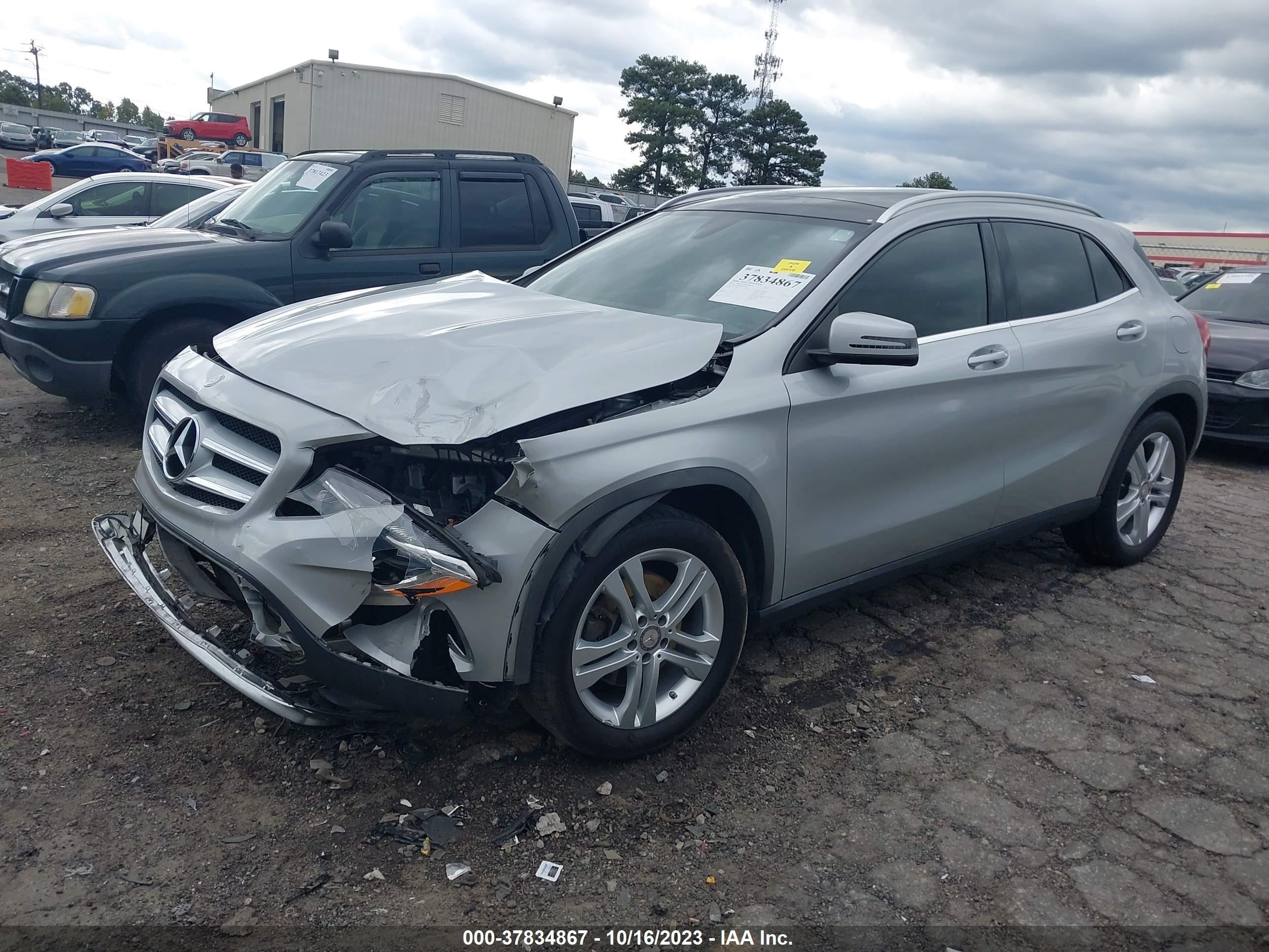 Photo 1 VIN: WDCTG4EB0HJ301443 - MERCEDES-BENZ GLA-KLASSE 