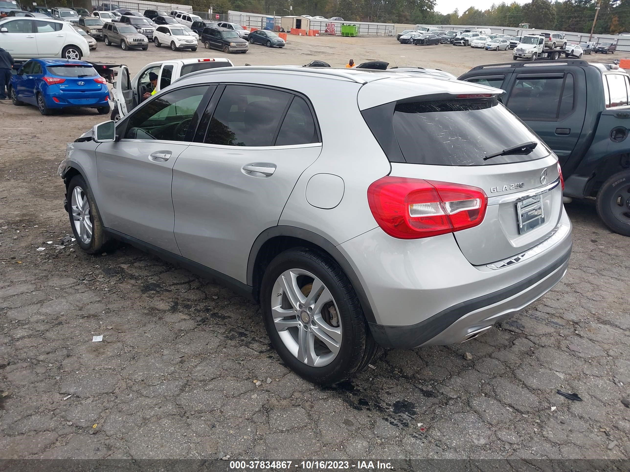 Photo 2 VIN: WDCTG4EB0HJ301443 - MERCEDES-BENZ GLA-KLASSE 