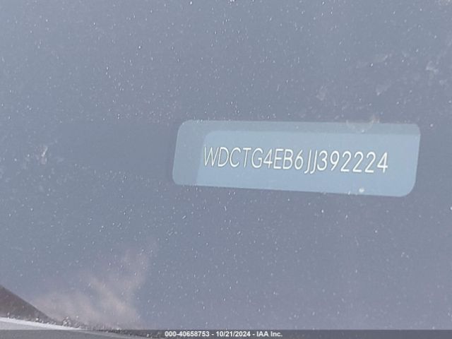 Photo 8 VIN: WDCTG4EB6JJ392224 - MERCEDES-BENZ GLA-CLASS 