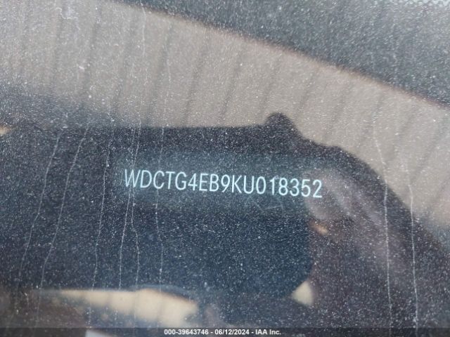 Photo 8 VIN: WDCTG4EB9KU018352 - MERCEDES-BENZ GLA-CLASS 