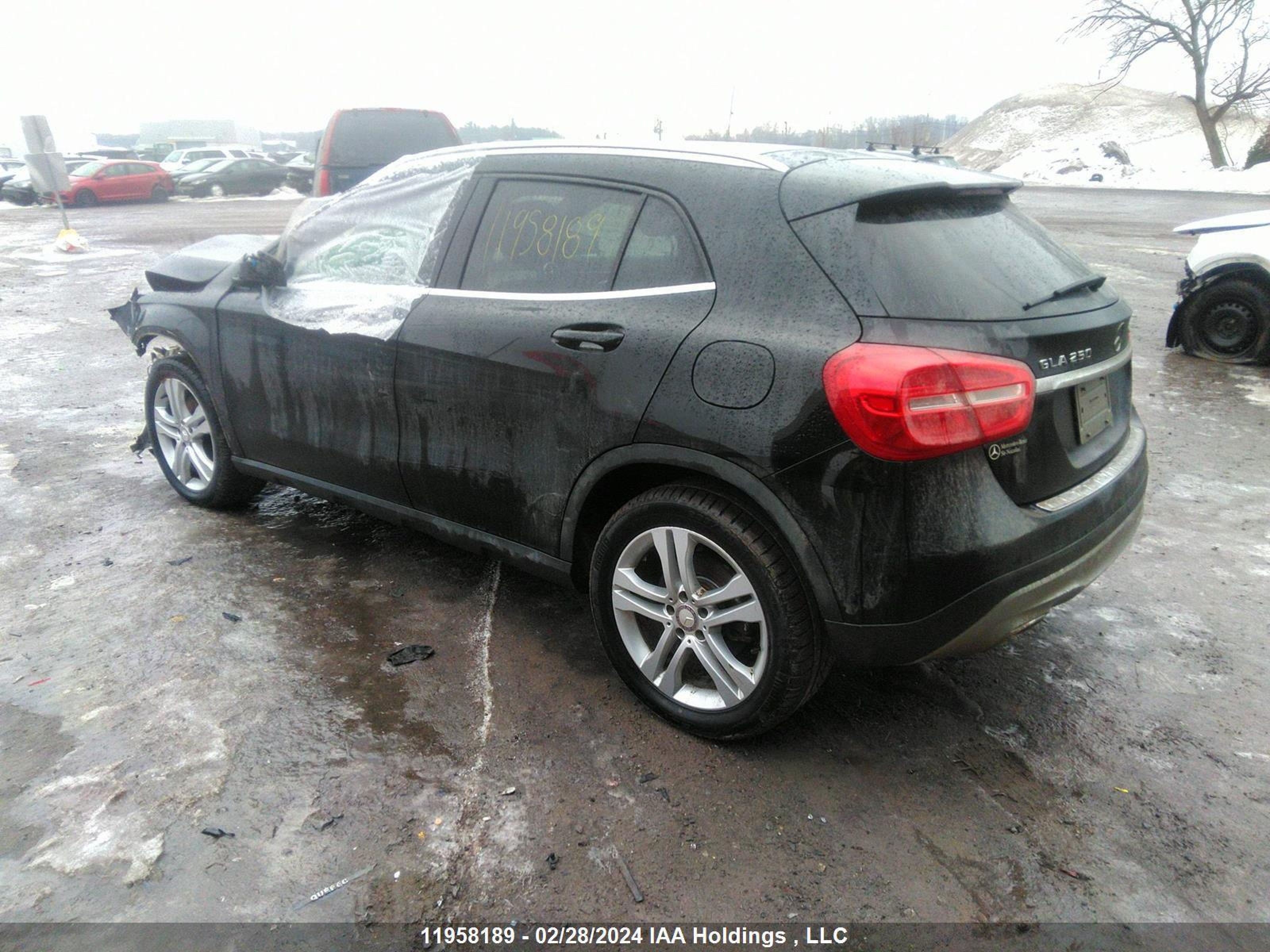 Photo 2 VIN: WDCTG4GB4FJ036696 - MERCEDES-BENZ GLA-KLASSE 