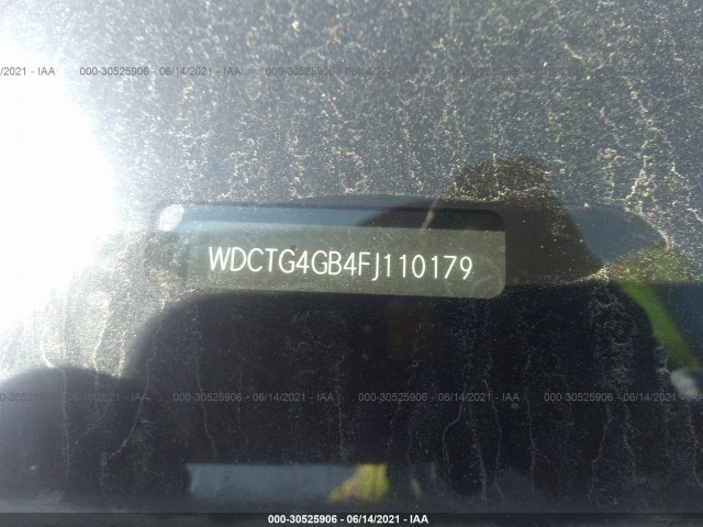 Photo 8 VIN: WDCTG4GB4FJ110179 - MERCEDES-BENZ GLA-CLASS 