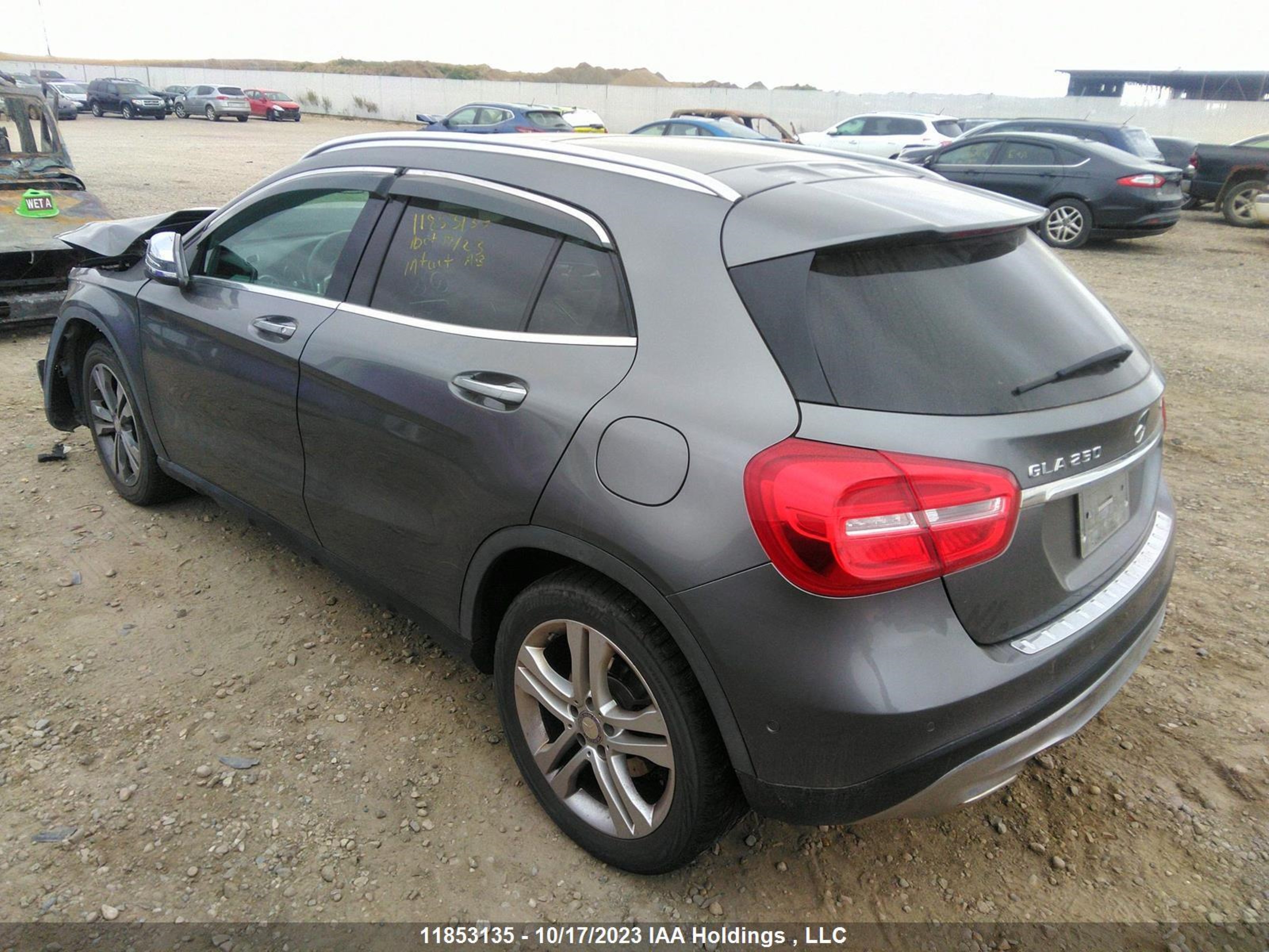 Photo 2 VIN: WDCTG4GB7FJ148649 - MERCEDES-BENZ GLA-KLASSE 