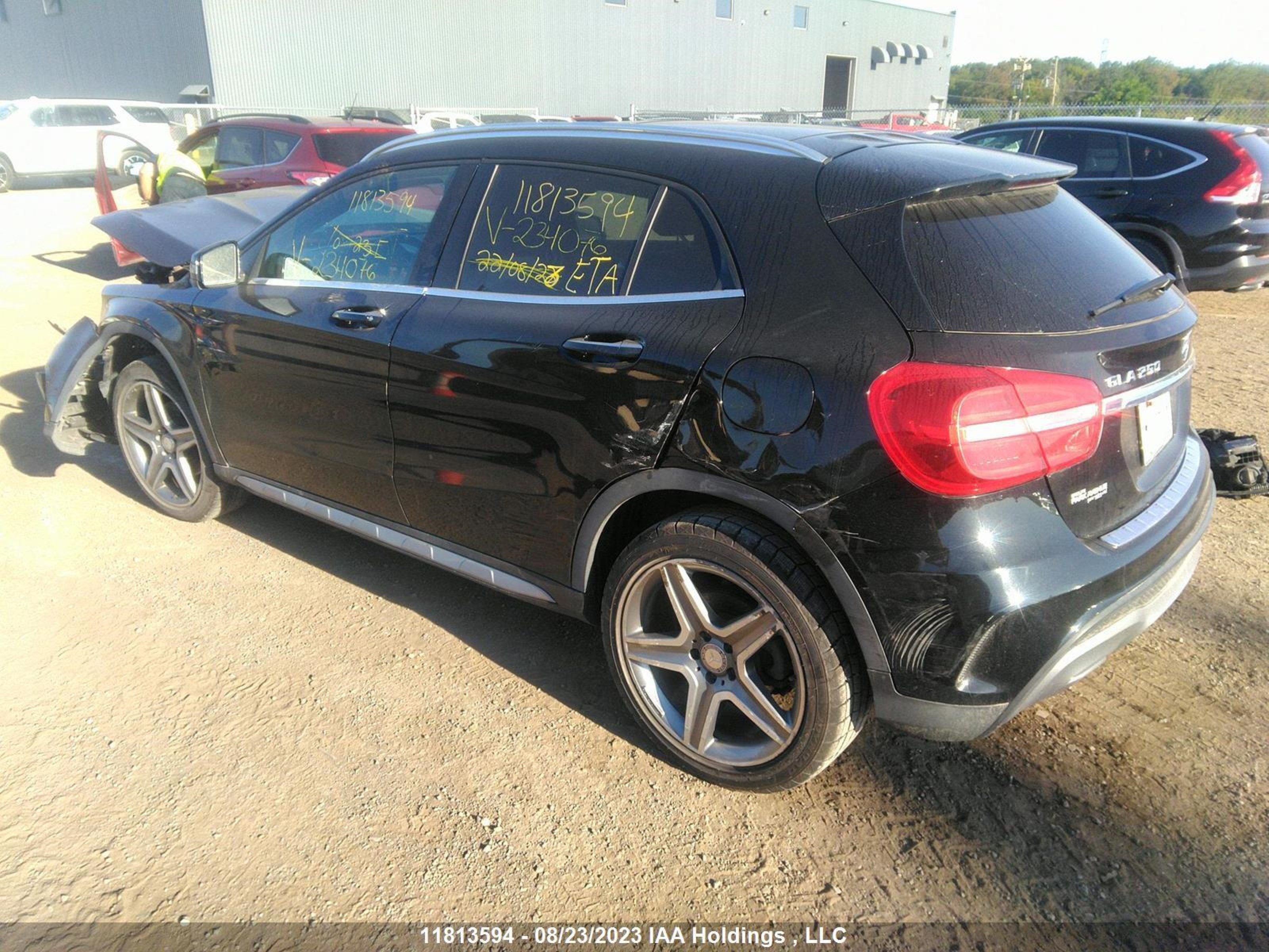 Photo 2 VIN: WDCTG4GB9GJ234076 - MERCEDES-BENZ GLA-KLASSE 