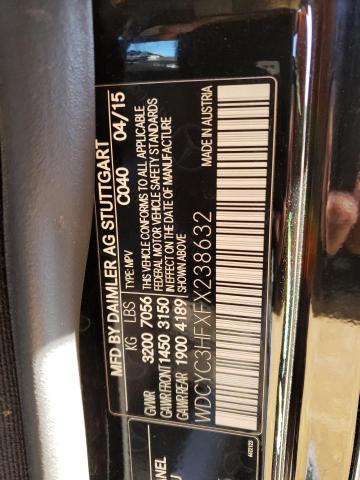 Photo 12 VIN: WDCYC3HFXFX238632 - MERCEDES-BENZ G 550 