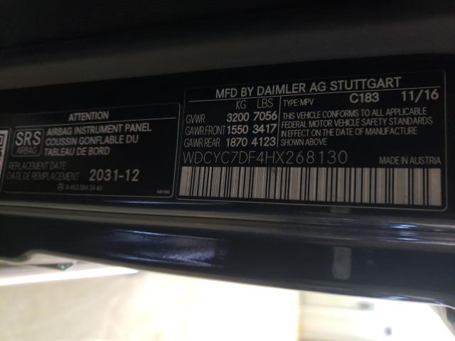 Photo 9 VIN: WDCYC7DF4HX268130 - MERCEDES-BENZ G 63 AMG 