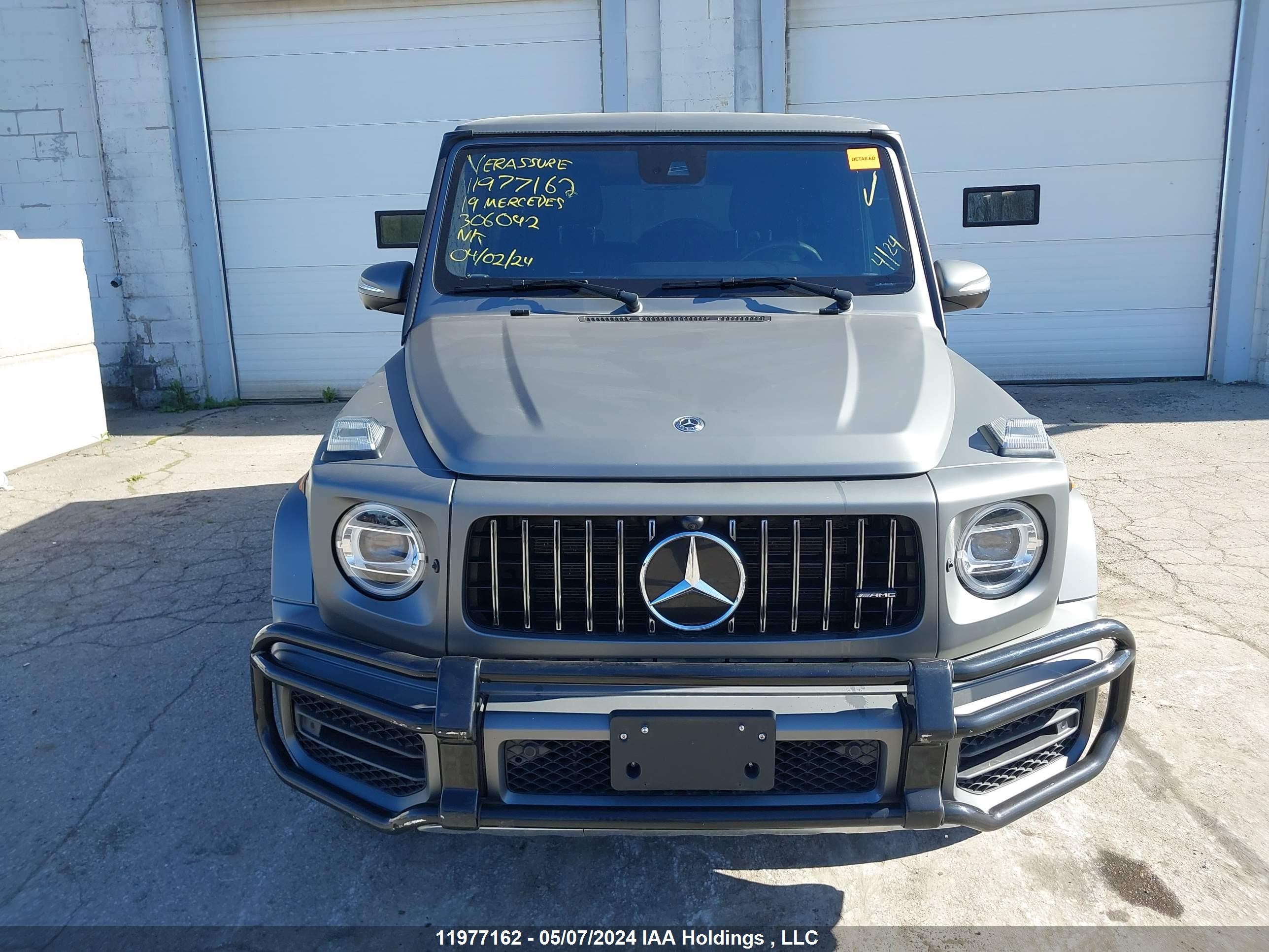 Photo 10 VIN: WDCYC7HJ8KX306092 - MERCEDES-BENZ G-KLASSE 