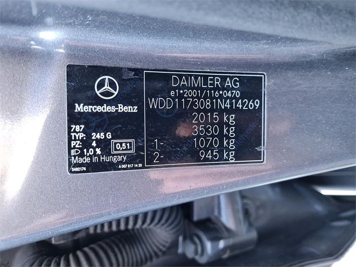 Photo 4 VIN: WDD1173081N414269 - MERCEDES-BENZ CLA-KLASSE 