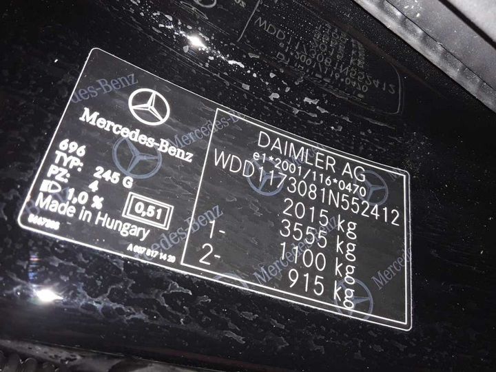 Photo 12 VIN: WDD1173081N552412 - MERCEDES-BENZ CLA 200 D 7G-DCT AMG 