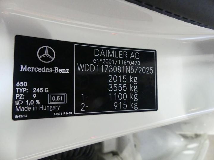 Photo 3 VIN: WDD1173081N572025 - MERCEDES-BENZ CLA 